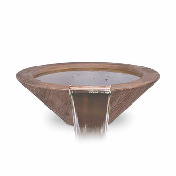 Cazo Water Bowl ™ – GFRC Wood Grain