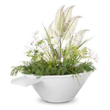 The Outdoor Plus Cazo Planter & Water Bowl - Powder Coat