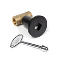 Standard Key Valve - Black