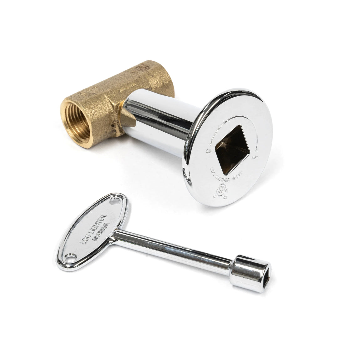 Standard Key Valve - Chrome