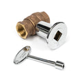 Full-Flow Ball Valve 1/2 - Chrome