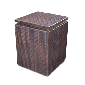 Propane Tank Enclosure with Removable Top - Copper