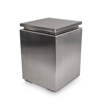 Propane Tank Enclosure with Removable Top - Stainless Steel