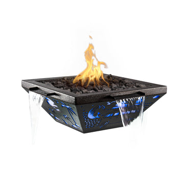 Lighthouse Fire & Water Bowl- 4 Way Spill