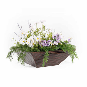 Maya Planter & Water Bowl – Copper