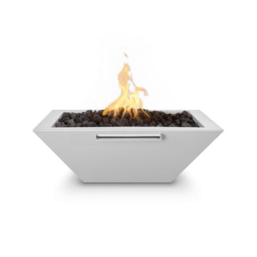 24" Maya Fire & Water Bowl – Metal Powder Coat