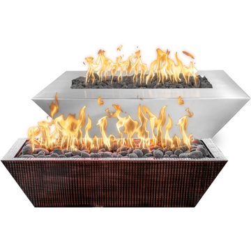 72" x 30" Maya Fire Bowl – Linear Metal Collection