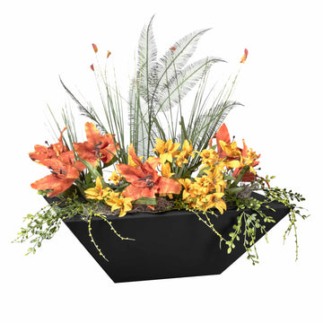 Maya Planter Bowl – Metal Powder Coat