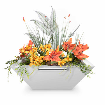 Maya Planter & Water Bowl – Powder Coated Steel