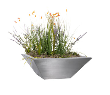 Maya Planter Bowl – Stainless Steel