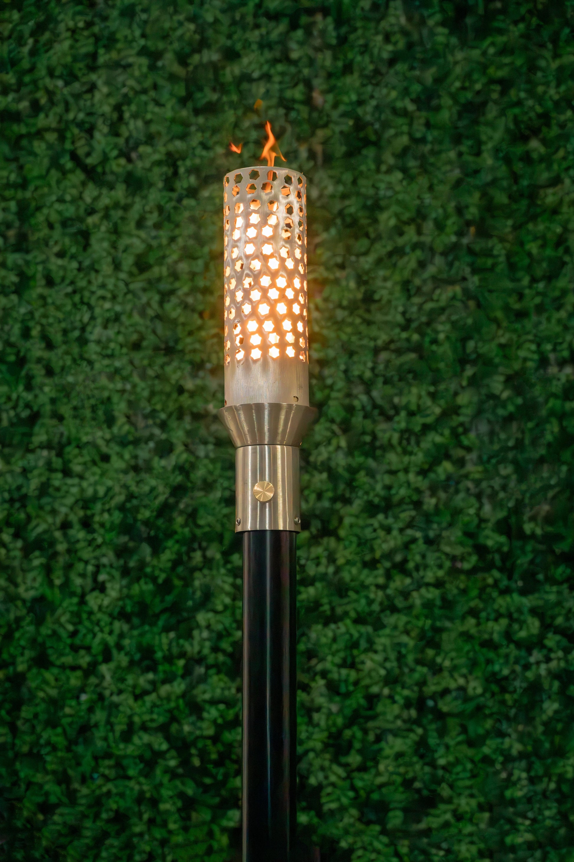 honeycomb-torch-with-original-top-torch-base-stainless-steel