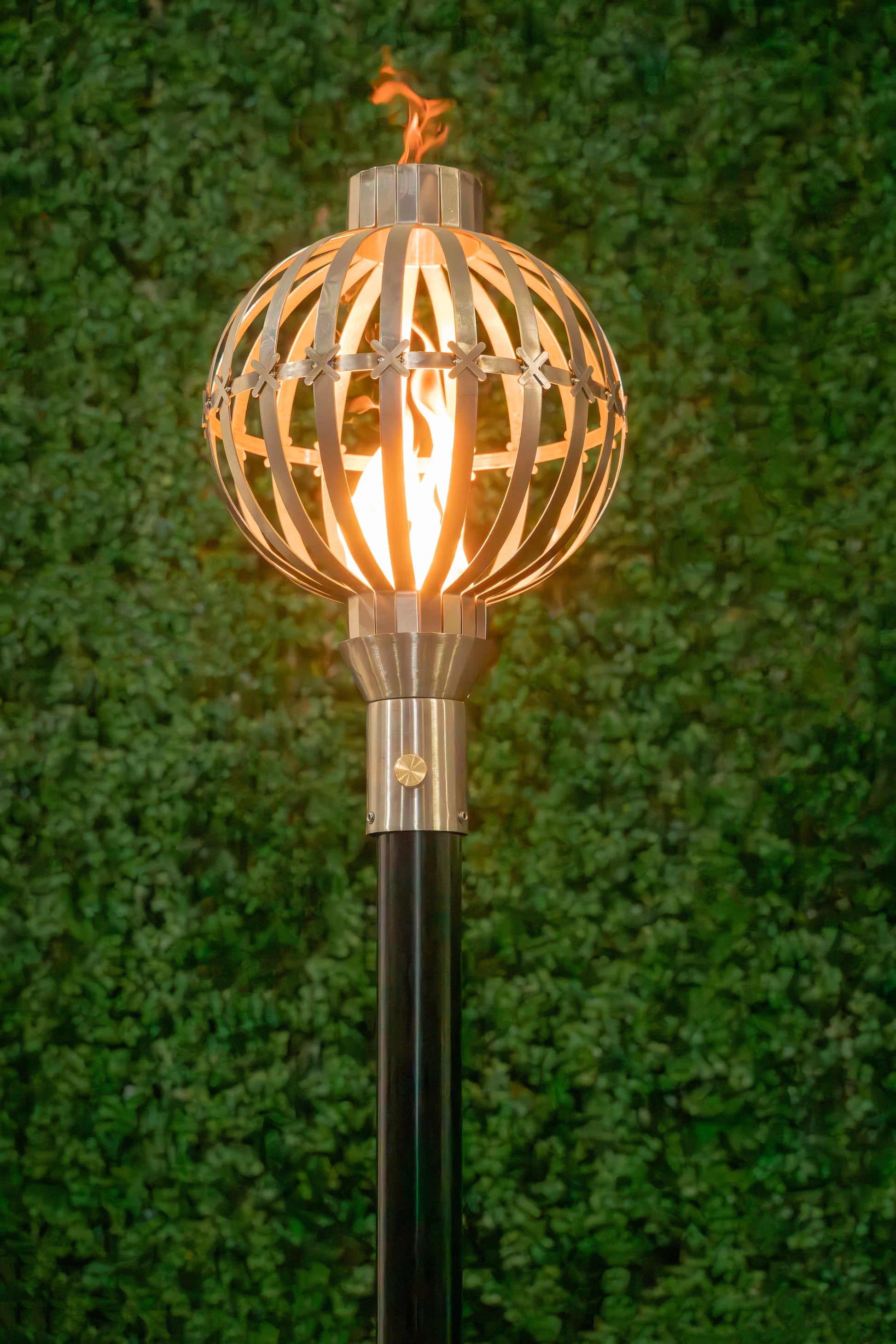 globe-torch-with-top-lite-torch-base-stainless-steel