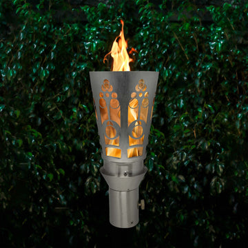 Mosaic Torch Head - Wide