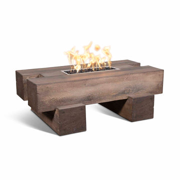 Palo Wood Grain Fire Pit