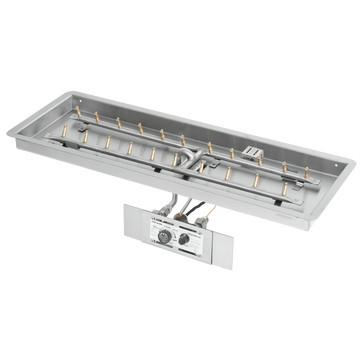 The Outdoor Plus Rectangular Drop-in and Brass Bullet 'H' Burner