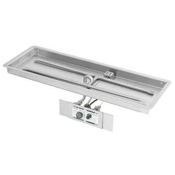 The Outdoor Plus Rectangular Lipless Drop-in and SS 'H' Burner