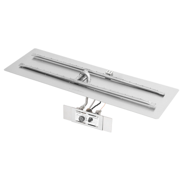 The Outdoor Plus Rectangular Flat Pan and SS 'H' Burner