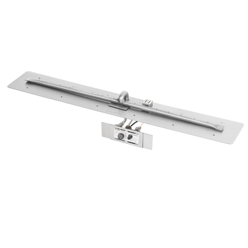 The Outdoor Plus Rectangular Flat Pan and Linear SS Burner