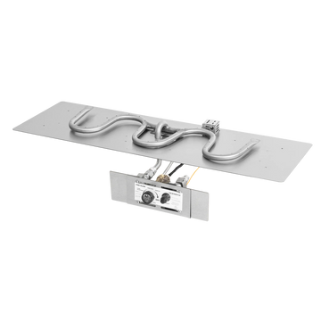 The Outdoor Plus Rectangular Flat Pan and Switchback SS Burner