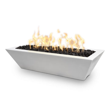 72" x 20" Maya Fire Bowl – Linear GFRC