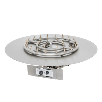 The Outdoor Plus Round Flat Pan and SS Round Bullet Burner