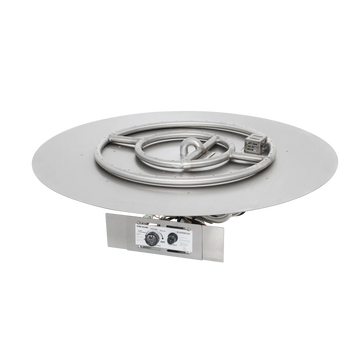 The Outdoor Plus Round Flat Pan and Round SS Burner