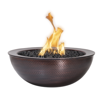 Sedona Fire Bowl – Hammered Patina Copper