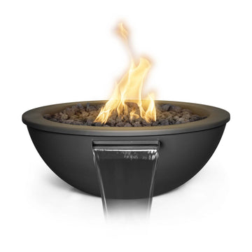 27" Sedona Fire & Water Bowl – Metal Powder Coated