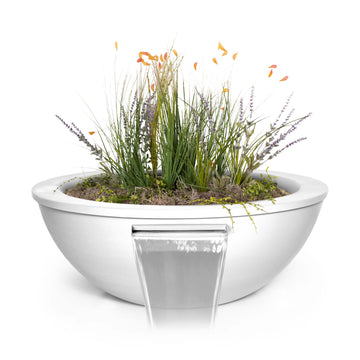 Sedona Planter & Water Bowl – Metal Powder Coat