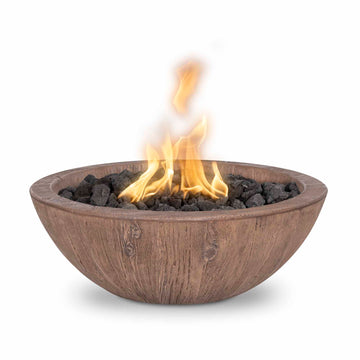 Sedona Fire Bowl – Wood Grain Concrete