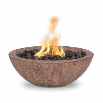 The Outdoor Plus Sedona Fire Bowl - Wood Grain