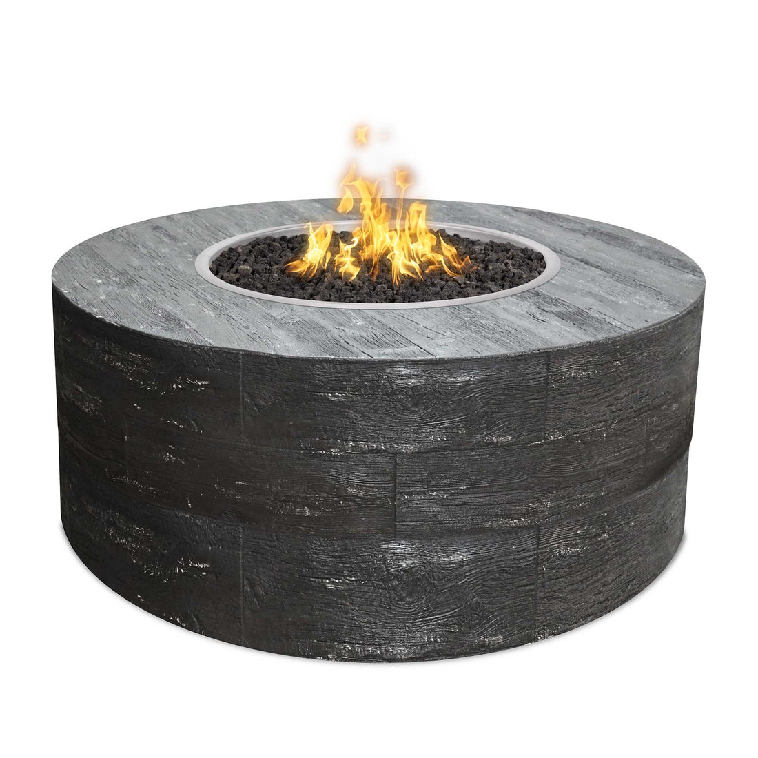 Sequoia Wood Grain Fire Pit
