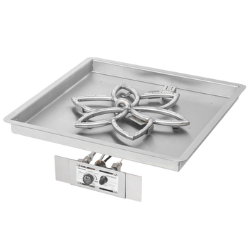 The Outdoor Plus Square Drop-in and Lotus SS Burner