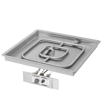 The Outdoor Plus Square Drop-in and Square SS Burner