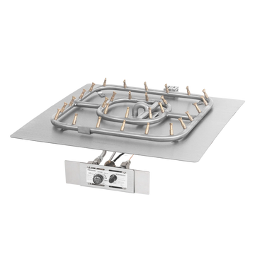 The Outdoor Plus Square Flat Pan and SS Square Bullet Burner