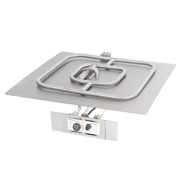 The Outdoor Plus Square Flat Pan and Square SS Burner