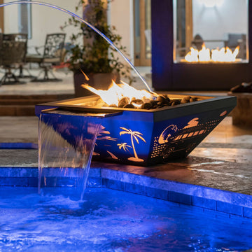 Lighthouse Fire & Water Bowl