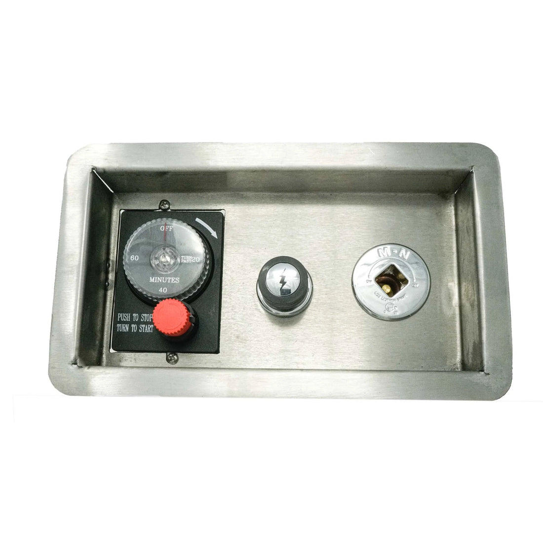 Gas Timer Push Button E-Stop Key Valve Panel