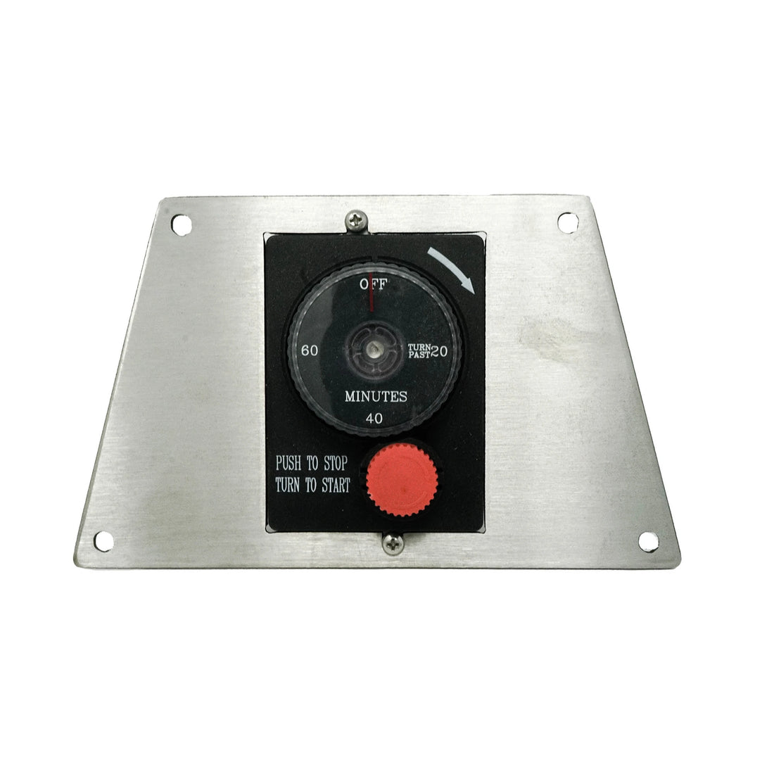 Gas Timer E-Stop Trapezoid Panel
