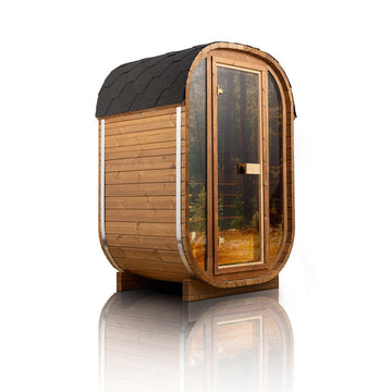 Orivon Wellness Auris One Luxury Outdoor Cedar Sauna – 2 Person Cabin