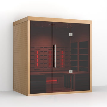 Orivon Wellness Lumin Three Indoor Infrared Sauna – 3 Person